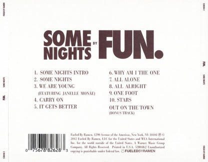 Fun. - Some Nights (VINYL LP FUELED BY RAMEN 7567-88253-1 2021) | - ALT/INDIE / USED *NEAR MINT*