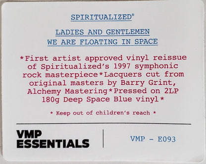 Spiritualized® - Ladies And Gentlemen We Are Floating In Space (VMP BLUE VINYL 2xLP) | USED - ALT/INDIE / USED *NEAR MINT*