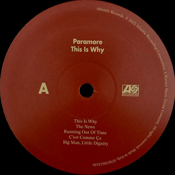 Paramore - This Is Why (VINYL LP) | USED - ALT/INDIE / USED *NEAR MINT*