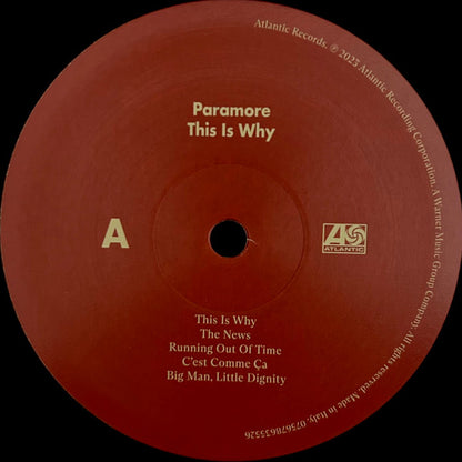 Paramore - This Is Why (VINYL LP) | USED - ALT/INDIE / USED *NEAR MINT*