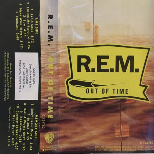 R.E.M. - Out Of Time *CASSETTE* | Near Mint (NM) Near Mint (NM) - ALT/INDIE / USED *NEAR MINT*