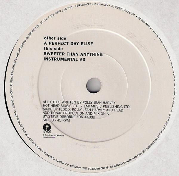 A Perfect Day Elise (7" VINYL) | Near Mint (NM or M-) Excellent+ (EX+) - ALT/INDIE / USED *NEAR MINT*