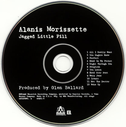 Jagged Little Pill (CD) | Near Mint (NM) Near Mint (NM) - ALT/INDIE / USED *NEAR MINT*
