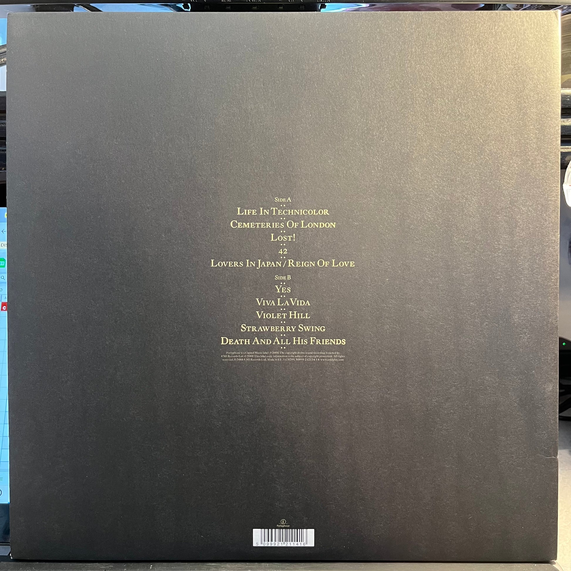 Viva La Vida Or Death And All His Friends (VINYL) | Near Mint (NM) Near Mint (NM) - ALT/INDIE / USED *NEAR MINT*