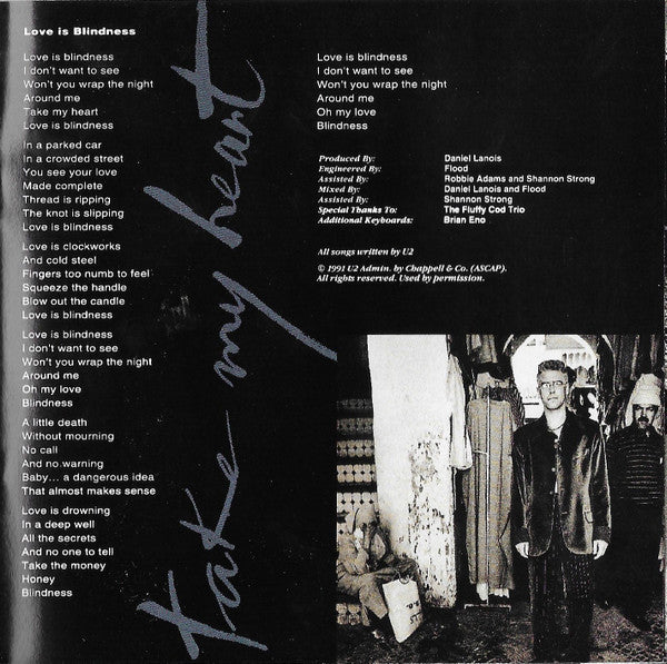 Achtung Baby (CD) | Near Mint (NM) Near Mint (NM or M-) - ALT/INDIE / USED *NEAR MINT*