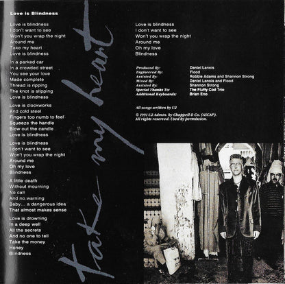Achtung Baby (CD) | Near Mint (NM) Near Mint (NM or M-) - ALT/INDIE / USED *NEAR MINT*