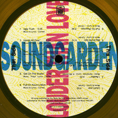 Soundgarden - Louder Than Love (TRANSLUCENT ORANGE VINYL LP) | USED Near Mint (NM or M-) Near Mint (NM or M-) - ALT/INDIE / USED *NEAR MINT*