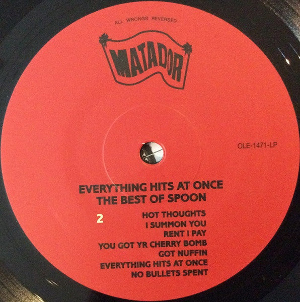 Spoon - Everything Hits At Once (The Best Of Spoon)(VINYL LP) | USED - ALT/INDIE / USED *NEAR MINT*