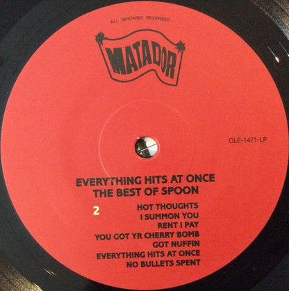 Spoon - Everything Hits At Once (The Best Of Spoon)(VINYL LP) | USED - ALT/INDIE / USED *NEAR MINT*