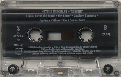 Natalie Merchant - Tigerlily *CASSETTE* | Near Mint (NM) Near Mint (NM) - ALT/INDIE / USED *NEAR MINT*