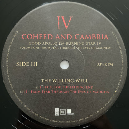 Good Apollo I'm Burning Star IV | Volume One: From Fear Through The Eyes Of Madness (2xVINYL) | Near Mint (NM or M-) Near Mint (NM or M-) - ALT/INDIE / USED *NEAR MINT*
