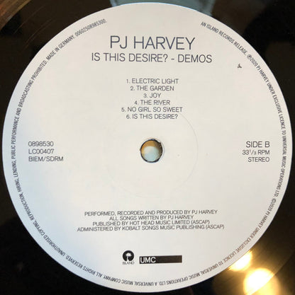 PJ Harvey - Is This Desire? - Demos | Near Mint (NM) Near Mint (NM) - ALT/INDIE / USED *NEAR MINT*