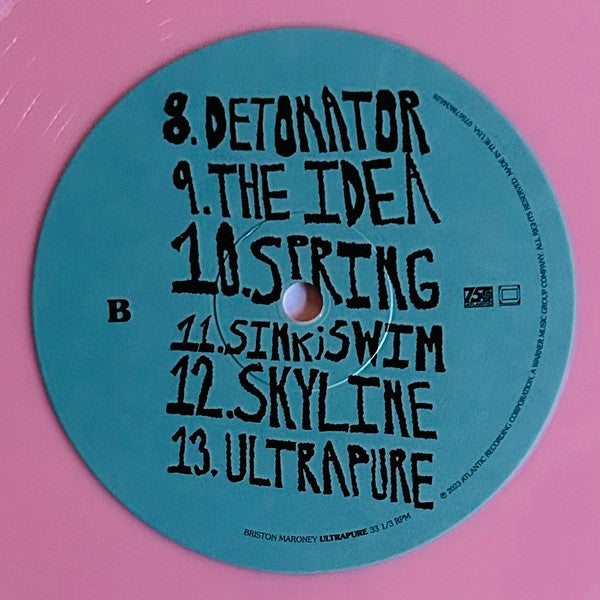 Briston Maroney - Ultrapure (PINK VINYL LP) | USED - ALT/INDIE / USED *NEAR MINT*