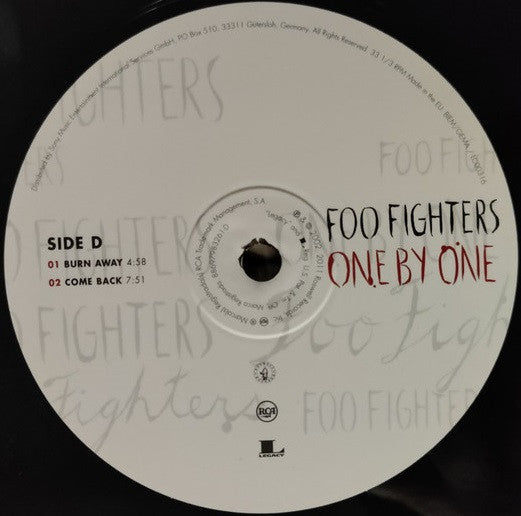 Foo Fighters - One By One (VINYL 2xLP) | USED - ALT/INDIE / USED *NEAR MINT*