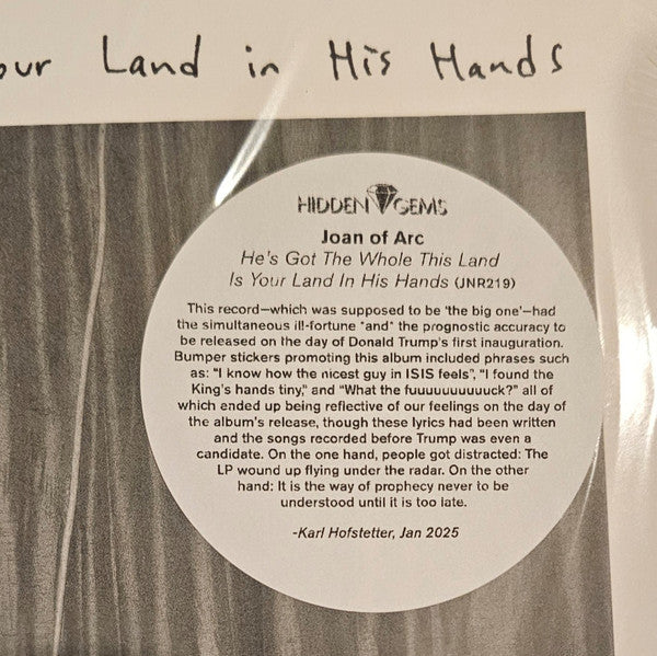 He's Got The Whole This Land Is Your Land In His Hands (VINYL) | Near Mint (NM) Near Mint (NM) - ALT/INDIE / USED *NEAR MINT*