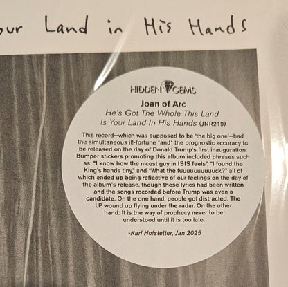 He's Got The Whole This Land Is Your Land In His Hands (VINYL) | Near Mint (NM) Near Mint (NM) - ALT/INDIE / USED *NEAR MINT*