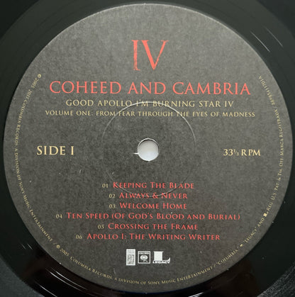 Good Apollo I'm Burning Star IV | Volume One: From Fear Through The Eyes Of Madness (2xVINYL) | Near Mint (NM or M-) Near Mint (NM or M-) - ALT/INDIE / USED *NEAR MINT*