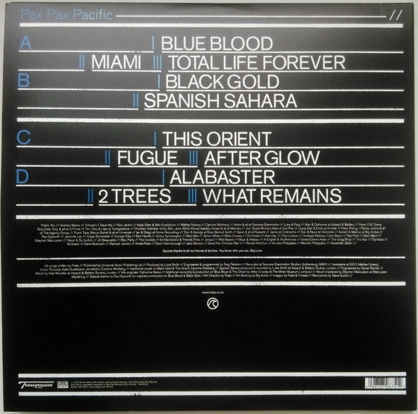 Foals - Total Life Forever (VINYL 2xLP TRANSGRESSIVE SP-875 2010) | Near Mint (NM or M-) Near Mint (NM) - ALT/INDIE / USED *NEAR MINT*