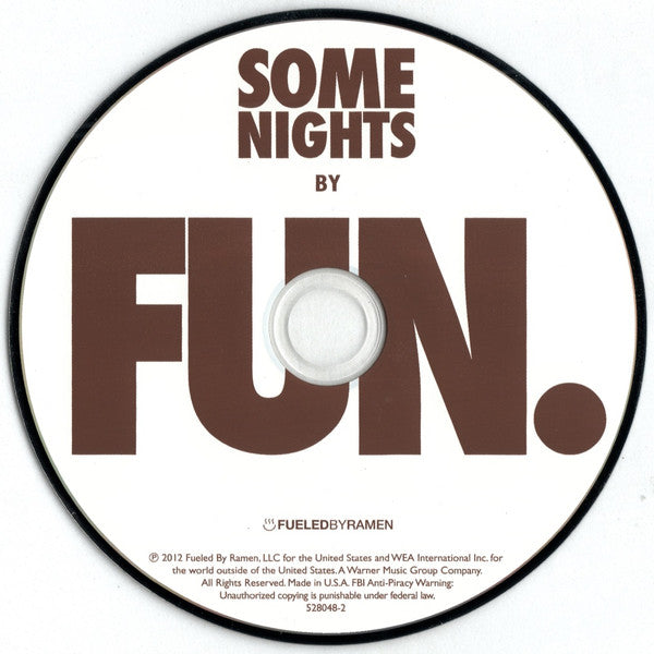 Fun. - Some Nights (VINYL LP FUELED BY RAMEN 7567-88253-1 2021) | - ALT/INDIE / USED *NEAR MINT*