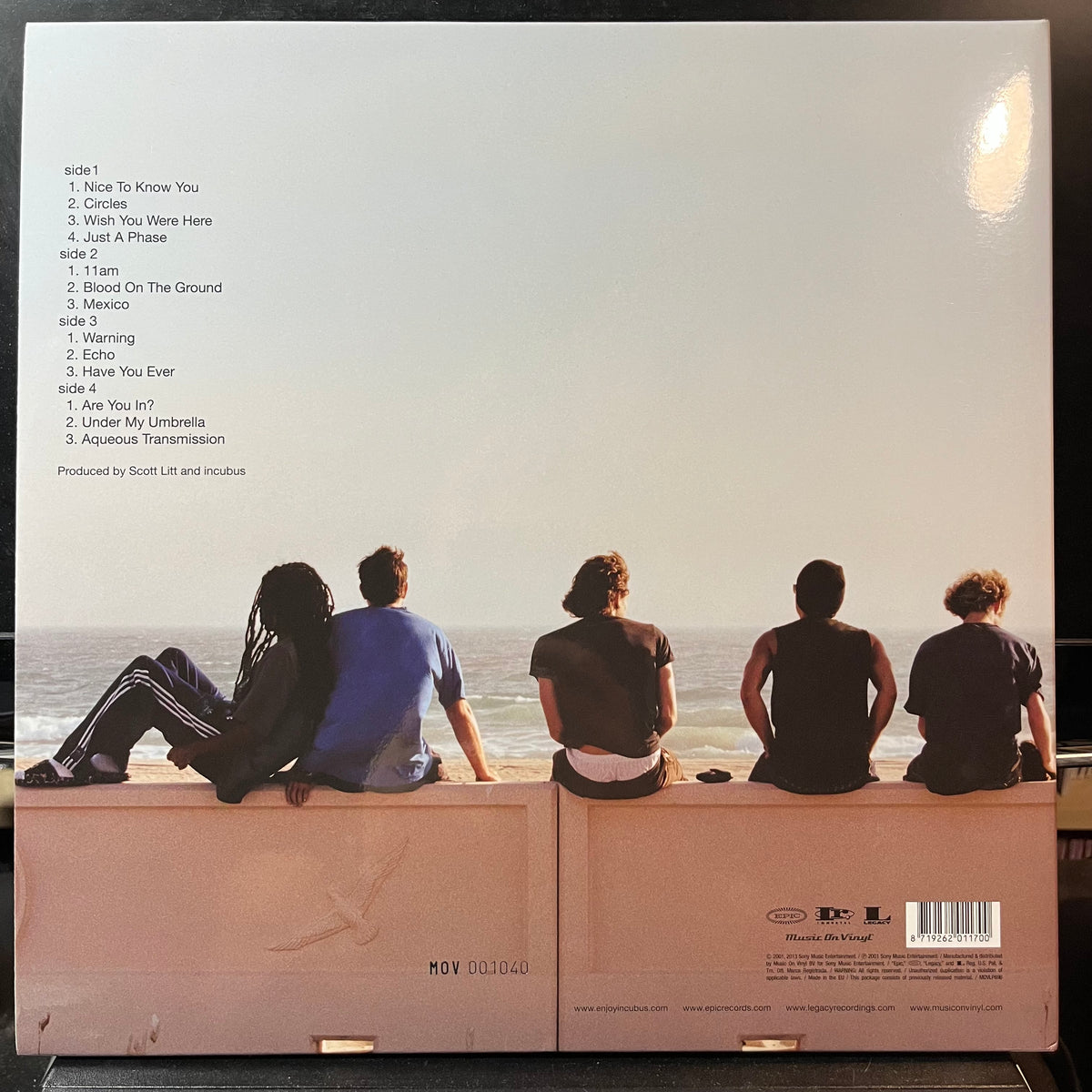 Incubus - Morning View (MOV CLEAR/WHITE VINYL 2xLP) | USED Near Mint (NM or M-) Near Mint (NM or M-) - ALT/INDIE / USED *NEAR MINT*