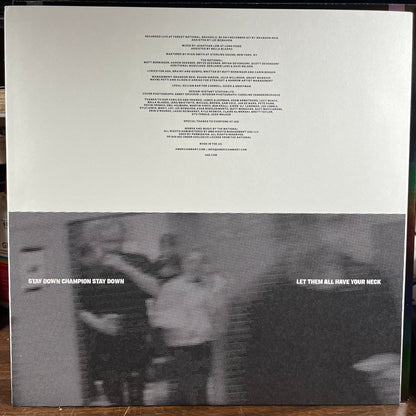 Boxer (Live In Brussels) (CLEAR VINYL) | Near Mint (NM) Near Mint (NM) - ALT/INDIE / USED *NEAR MINT*