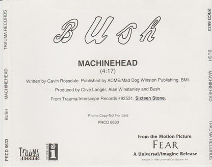 Machinehead (CD) | Near Mint (NM) Near Mint (NM) - ALT/INDIE / USED *NEAR MINT*