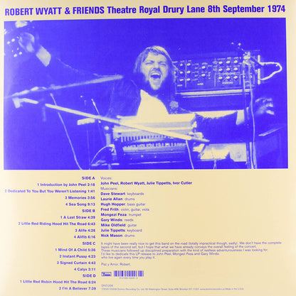 Theatre Royal Drury Lane 8th September 1974 (2xVINYL+CD) | Near Mint (NM) Near Mint (NM) - ALT/INDIE / USED *NEAR MINT*