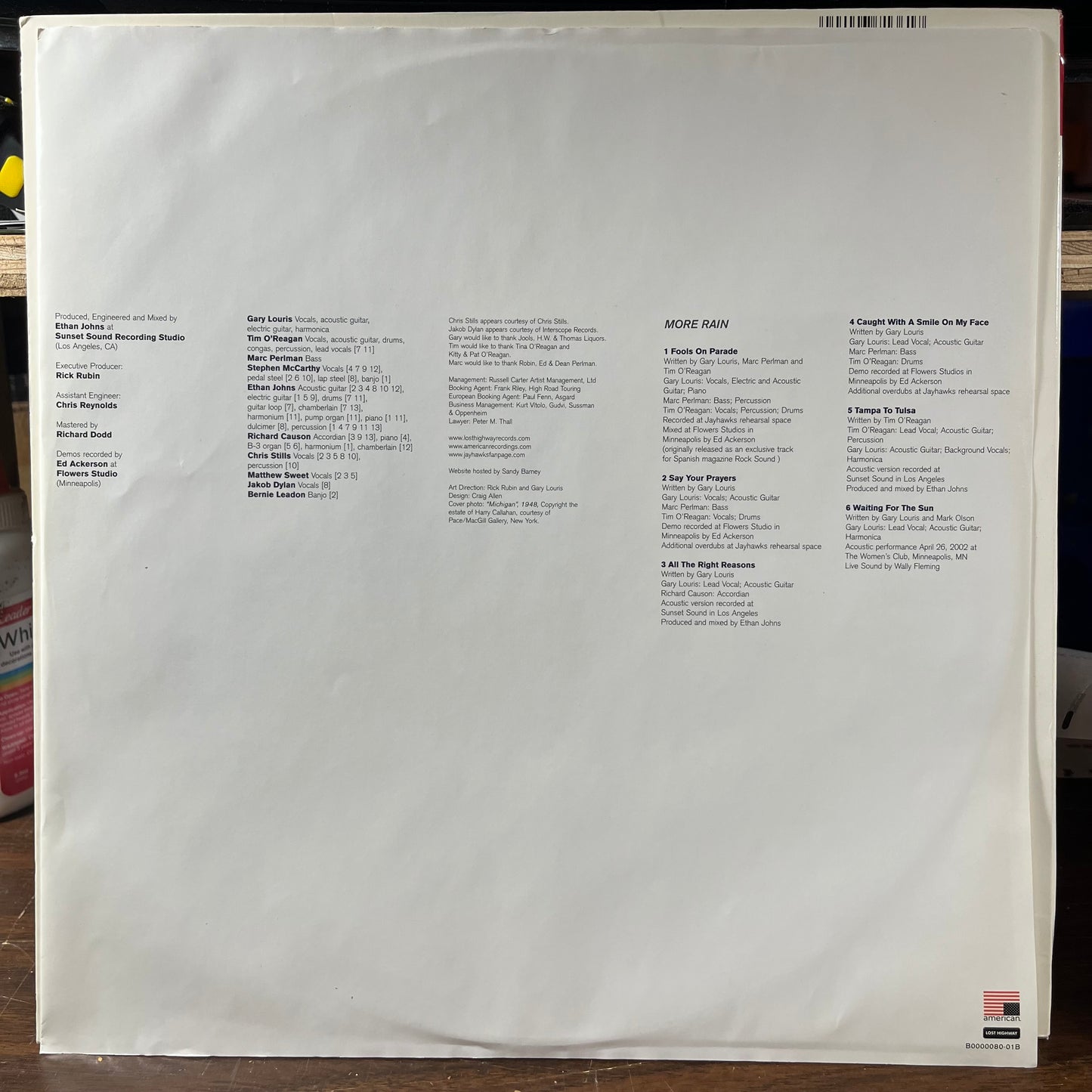 Rainy Day Music (2xVINYL) | Near Mint (NM or M-) Excellent+ (EX+) - ALT/INDIE / USED *NEAR MINT*