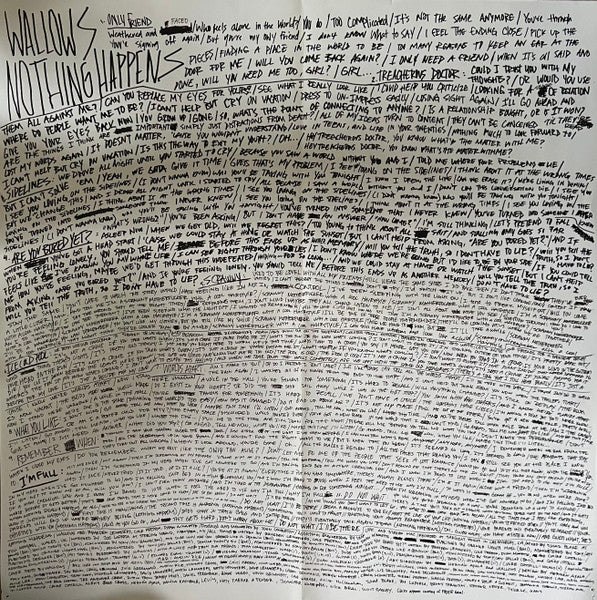 Nothing Happens (VINYL) | Near Mint (NM) Near Mint (NM) - ALT/INDIE / USED *NEAR MINT*