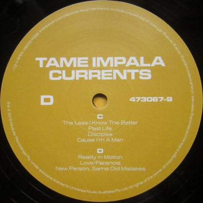 Tame Impala - Currents (CD INTERSCOPE B0023337-02 2015) | - ALT/INDIE / USED *NEAR MINT*