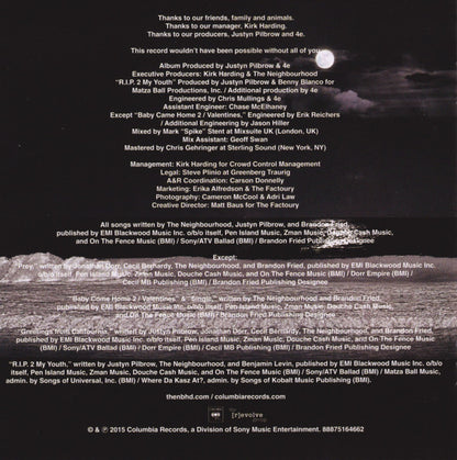 The Neighbourhood - Wiped Out! (CD THE [R]EVOLVE GROUP 88875164662 2015) | Near Mint (NM or M-) Near Mint (NM) - ALT/INDIE / USED *NEAR MINT*