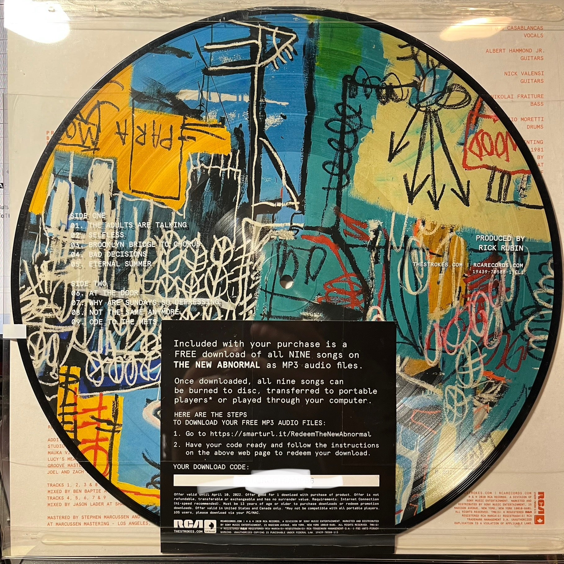 The New Abnormal (PICTURE VINYL) | Near Mint (NM or M-) Near Mint (NM or M-) - ALT/INDIE / USED *NEAR MINT*