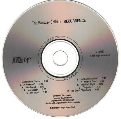Recurrence (CD) | Near Mint (NM) Near Mint (NM) - ALT/INDIE / USED *NEAR MINT*
