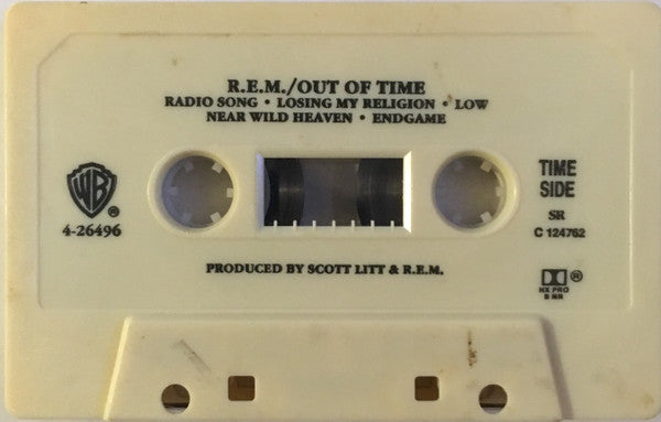 R.E.M. - Out Of Time *CASSETTE* | Near Mint (NM) Near Mint (NM) - ALT/INDIE / USED *NEAR MINT*