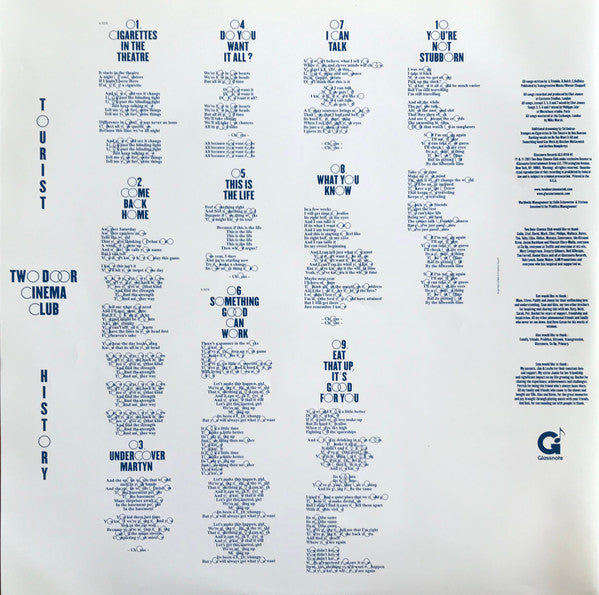 Tourist History (VINYL) | Near Mint (NM or M-) Near Mint (NM) - ALT/INDIE / USED *NEAR MINT*