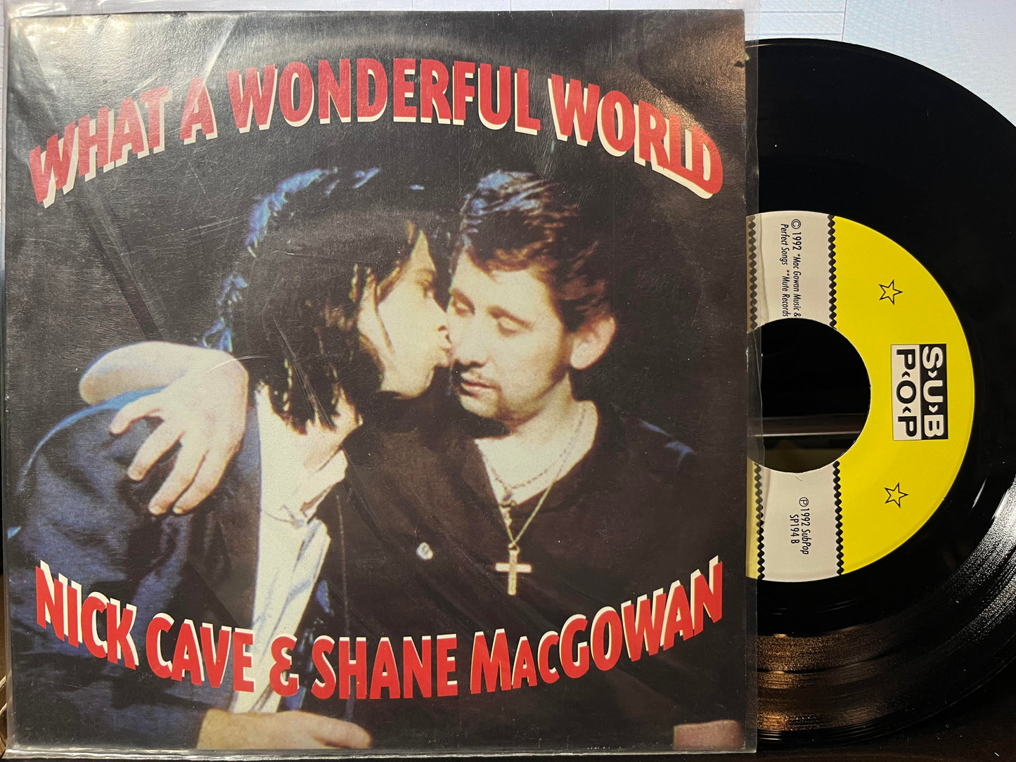 What A Wonderful World (7" VINYL) | Near Mint (NM) Near Mint (NM) - ALT/INDIE / USED *NEAR MINT*
