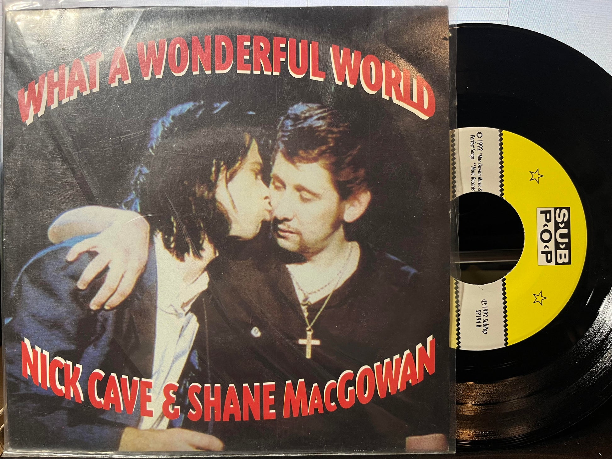 What A Wonderful World (7" VINYL) | Near Mint (NM) Near Mint (NM) - ALT/INDIE / USED *NEAR MINT*