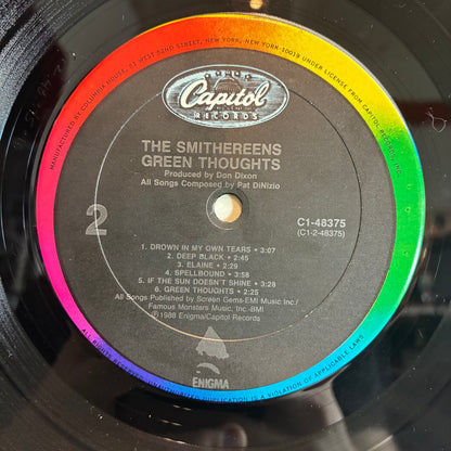The Smithereens - Green Thoughts (VINYL) | - ALT/INDIE / USED *NEAR MINT*