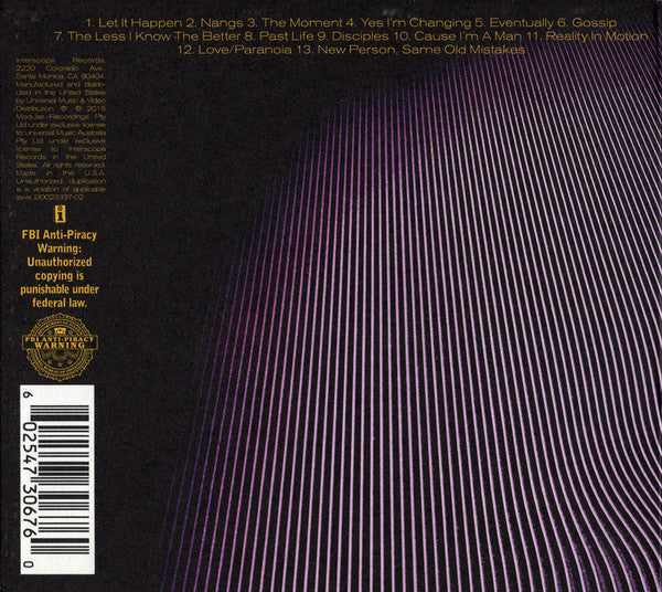 Tame Impala - Currents (CD INTERSCOPE B0023337-02 2015) | Near Mint (NM or M-) Near Mint (NM) - ALT/INDIE / USED *NEAR MINT*