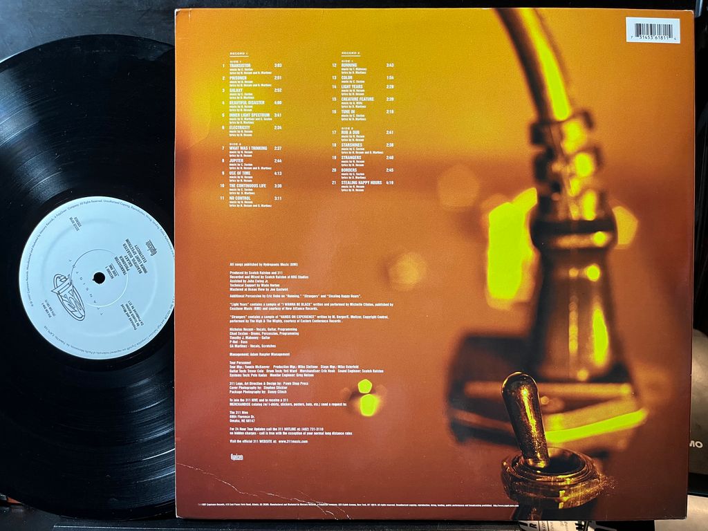 311 - Transistor (2xVINYL) | Near Mint (NM) Near Mint (NM) - ALT/INDIE / USED *NEAR MINT*