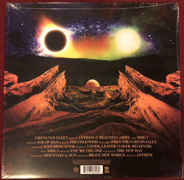Greta Van Fleet - Anthem Of The Peaceful Army (COLOR VINYL) | Near Mint (NM) Near Mint (NM) - ALT/INDIE / USED *NEAR MINT*