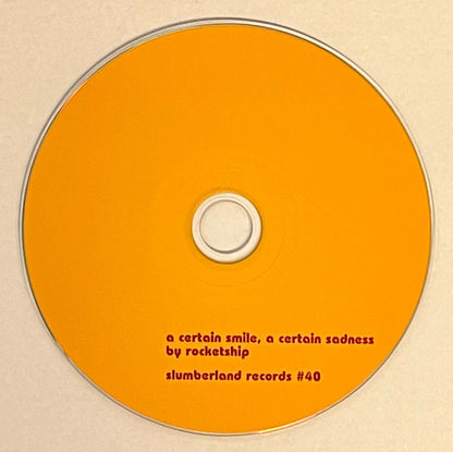 A Certain Smile, A Certain Sadness (CD) | - ALT/INDIE / USED *NEAR MINT*