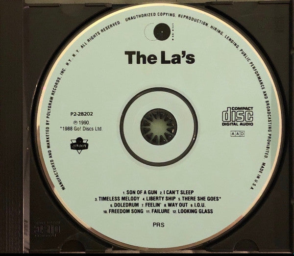 The La's (CD) | Near Mint (NM) Near Mint (NM or M-) - ALT/INDIE / USED *NEAR MINT*