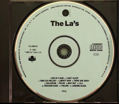 The La's (CD) | Near Mint (NM) Near Mint (NM or M-) - ALT/INDIE / USED *NEAR MINT*