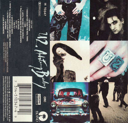 U2 - Achtung Baby (CASSETTE) | Very Good Plus (VG+) Excellent (EX) - ALT/INDIE / USED *VERY GOOD+*