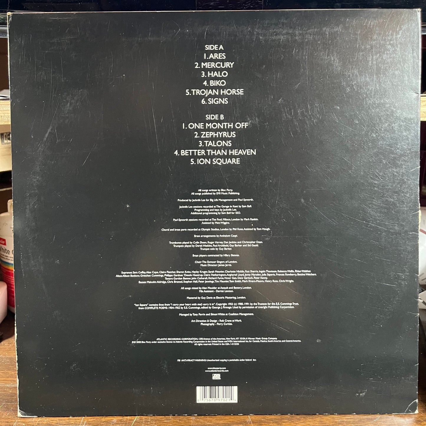 Intimacy (VINYL) | Very Good Plus Plus (VG++) Excellent (EX) - ALT/INDIE / USED *VERY GOOD++*