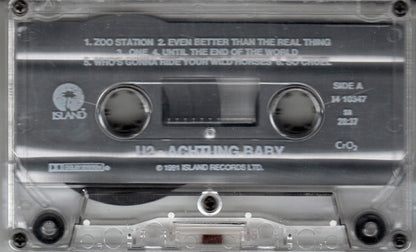 U2 - Achtung Baby (CASSETTE) | Very Good Plus (VG+) Excellent (EX) - ALT/INDIE / USED *VERY GOOD+*