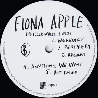 The Idler Wheel Is Wiser Than The Driver Of The Screw And Whipping Cords Will Serve You More Than Ropes Will Ever Do | Mint (M) - ALT/INDIE *VMP*