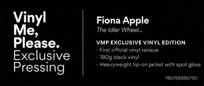 The Idler Wheel Is Wiser Than The Driver Of The Screw And Whipping Cords Will Serve You More Than Ropes Will Ever Do | Mint (M) - ALT/INDIE *VMP*