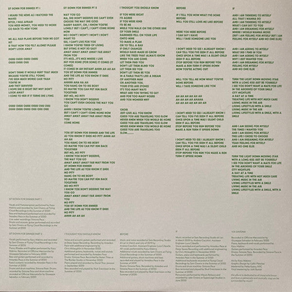 Blonde Redhead - Sit Down For Dinner (Black Vinyl) | Mint (M) Mint (M) - ALT/INDIE *SEALED*